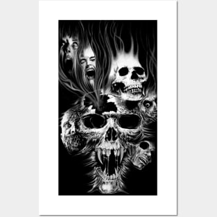 Skulls Posters and Art